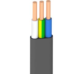Кабель ОРЕОЛ ВВГп-НГ А LS 3х2,5 мм ГОСТ 100 м 71792 