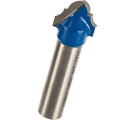 Фреза пазовая фасонная №6 ПРОФЕССИОНАЛ (12.7х10х42 мм; R2.4 мм; хвостовик 8 мм) Зубр 28745-12.7 