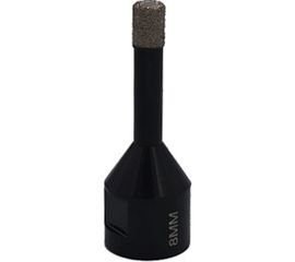 Коронка алмазная с воском по керамике и керамограниту Super Hard (8 мм; M14) Hilberg HH608 