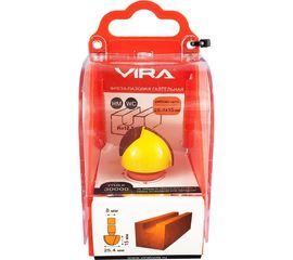 Фреза пазовая галтельная (25.4х15 мм; R12.7 мм) VIRA 553342 