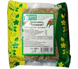 Семена газона Зеленый уголок травосмесь Теневая, 0.5 кг 4660001293755 