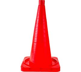 Сигнальный конус 520мм, Оранжевый, без полос, квадратное основание Протэкт КС-2.2-П 