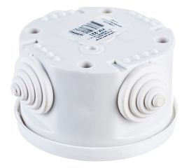 Коробка Bylectrica с клеммными колодками для открытой проводки IP44 диаметр 74, высота 43,5 мм, КМ-223 