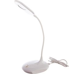 Настольный светильник Ultraflash UF-711 C01 белый Led 6Вт 13779 