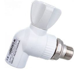 Шаровый кран для радиатора LAMMIN PREMIUM PPR угловой, 20х1/2"" Lm31176020015 