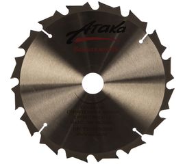 Диск пильный по газобетону, строительному дереву (230х30 мм; 16T; б/рез) АТАКА 7088910 