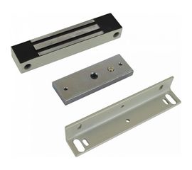 Электромагнитный замок ACCORDTEC 100 кг, 12V DC, 0.4 A, 180x33x23 мм ML-100K с уголком 