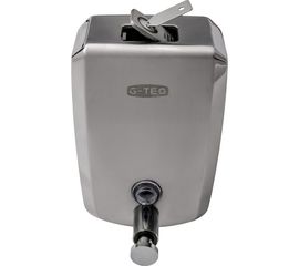 Дозатор для жидкого мыла 0,8 л. G-teq 8608 Lux металл 