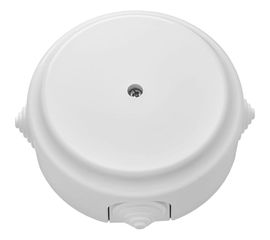 Монтажная коробка Bylectrica КМ-447 открытой установки, с сальниками, диаметр 124 мм, серия РЕТРО, КМ-447 