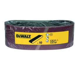 Лента шлифовальная (10 шт; 64x356 мм; 60G) DEWALT DT3666 