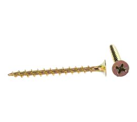 Саморез КРЕП-КОМП жёлтый цинк PH-2, по дереву 3,5х45 7000шт ждп4535 