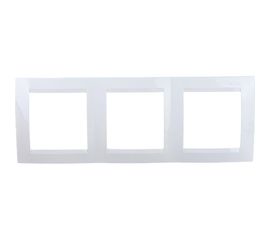 Трехместная рамка, белая Simon 1500630-030 