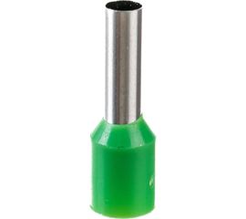 Штыревой наконечник REXANT, втулочный, изолированный, F-12 мм, 6 кв.мм, зеленый 08-0823 