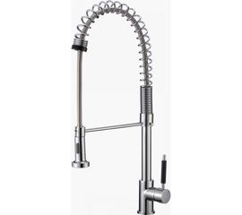 Латунный смеситель для мойки Eleanti одноручный, с гибким изливом, двухрежимный 0402.478 