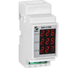 Вольтметр-индикатор Реле и Автоматика ВИ-03М A8223-80108448 