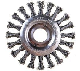 Щетка круглая витая 13115221 (115 мм) для УШМ АТАКА 26588 