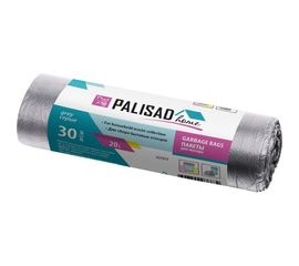 Пакеты для мусора Home (20 л; 30 шт; серые) PALISAD 927015 