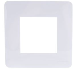 Рамка Schneider Electric 1-м UNICA STUDIO белая NU200218 1239738 