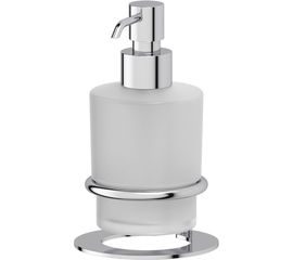 Настольный держатель с дозатором жидкого мыла Artwelle матовое стекло; хром AWE 003 