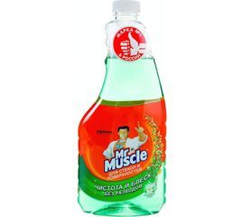 Средство для мытья стекол и зеркал МИСТЕР МУСКУЛ 500 мл Утренняя роса 600331 