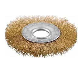 Корщетка дисковая прямая латунированная 125 мм КУРС 39025 
