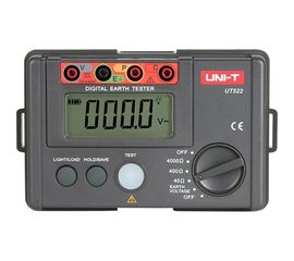 Цифровой измеритель сопротивления заземления до 4000 ом UNI-T UT522, 00-00003081 