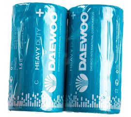 Солевая батарейка DAEWOO R14 Heavy Duty 2021 2S 5029392 