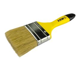 Флейцевая кисть с деревянной ручкой из натуральной щетины ПКБ АРМА Кф 75 Мастер А211-1075 