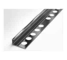 Профиль для плитки ЛУКА из нержавеющей стали 10 мм, 2.7 м, полированный УТ000039169 