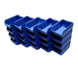 Ящик Тара.ру п/п, 350x230x150 мм, Milano, комплект из 20 шт., цв. синий 27250 