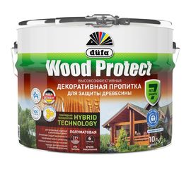 Пропитка для защиты древесины Dufa Wood Protect сосна 10 л МП000015774 