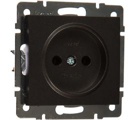 Розетка LEZARD RAIN б/ з керам. цв. черный графит матовый 703-4188-121 