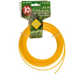 Леска (2.4 мм; 15 м; квадрат) Калибр 00000023289 