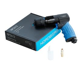 Реверсивная пневмодрель NORDBERG сверла до 10 мм NP2612 