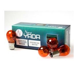 Лампа Nord-Yada PY21/5W 12V BAY15d желт. ук.пов.габариты 900245 