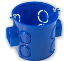 Монтажная коробка Bylectrica при скрытой разводке евростандарт с винтами для бетона и кирпича, КЕ-500 исп.1 