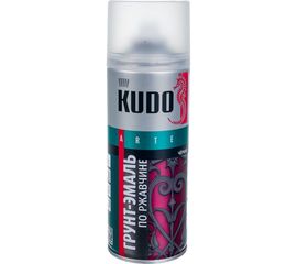 Грунт-эмаль по ржавчине KUDO черная RAL 9005 11601409 