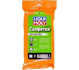 Влажные салфетки для пластика 25шт LIQUI MOLY REINIGUNGSTUCHER 77169 