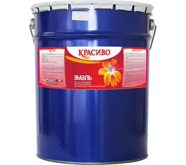 Эмаль Красиво ПФ-115 серая, бар. 20 кг 4690417011155 