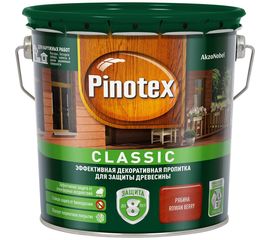 Антисептик PINOTEX CLASSIC NW рябина 2,7л 5195456 