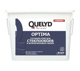 Готовый клей для стеклообоев QUELYD OPTIMA 15 л 7476 