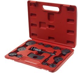 Набор для обслуживания тормозных цилиндров ЭВРИКА 13 предметов, в кейсе ER-88107 