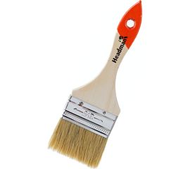 Кисть HEADMAN малярная плоская ""Бейсик"" натуральная щетина 2,5 д. 63 мм 682-005 