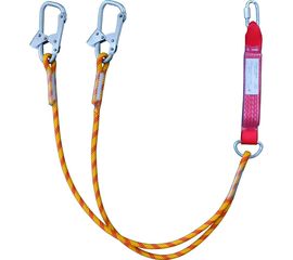 Двойной строп из каната с амортизатором ПРОГРЕСС СЕФЕТИ Строп аВд+Кс 