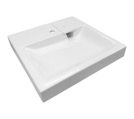 Раковина над стиральной машиной ESTET Riga-60х60 с кронштейнами 4627183343036 