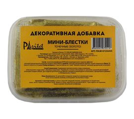 Блестки "Золото-точки" 30 г PARITET PDLW-G12 