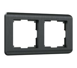 Рамка Werkel W0022104 на 2 поста графит a051267 
