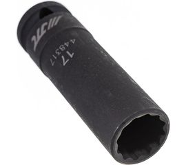 Головка торцевая 1/2” 17 12-ти гранная ударная тонкостенная L=82мм JTC 448317 