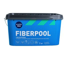 Гидроизоляционная мастика KIILTO Fiberpool 7 кг T3723.300 