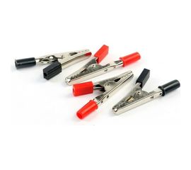 Зажим крокодил ГЛАВДОР GL-142, 50 мм, 20А 4 шт. 50607 